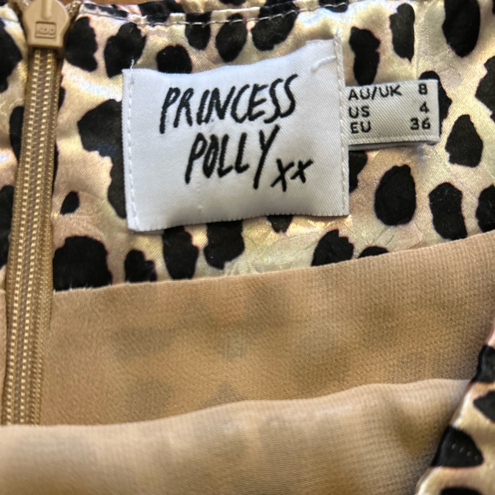 Princess Polly Jemima Grace Multi Leopard & Floral Printed Mini Skirt - Picture 6 of 7